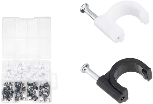 Wadfow Cable clips set 134pcs