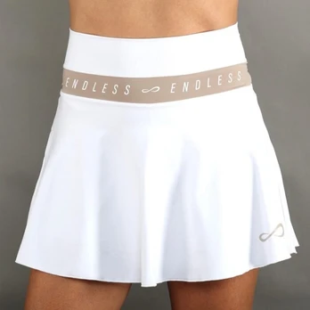 Padelio sijonas ENDLESS Allure White Delave