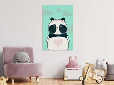 Artgeist Paveikslas - Careful Panda (1 Part) Vertical kaina