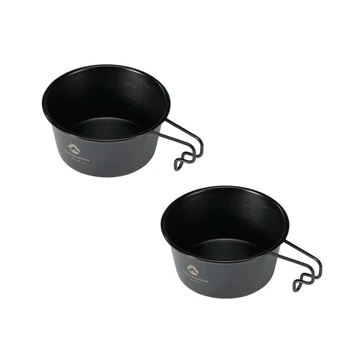 Kempingo puodelis 450 ml 2 vnt.