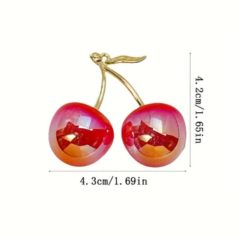 Derviniai pakabukai, 4 vnt, 【Persimmon Red-4pcs】