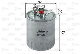 Kuro filtras VALEO 587533