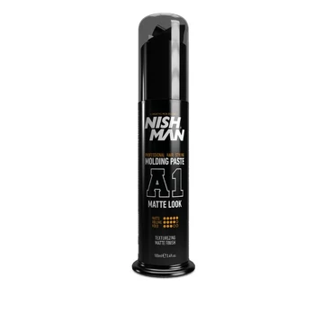 Plaukų matinis formavimo vaškas Nishman Hair Styling Matte Wax A1, 100 ml
