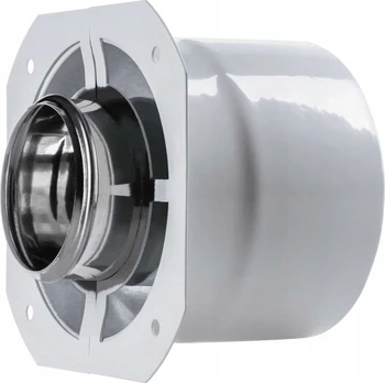SpiroFlex 60/100-80/125 IM adapteris baltas