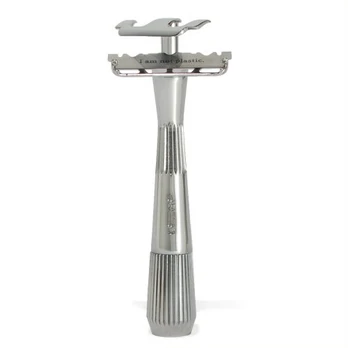 Leaf Shave The Thorn Single- Edge Razor Vienašmenis skustuvas, Chrome