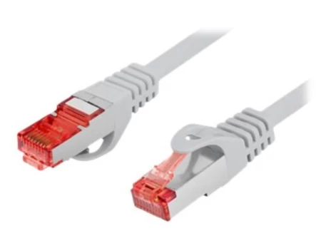 LANBERG Patchcord cat.6 FTP 2m grey | PCF6-10CU-0200-S