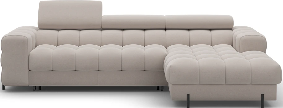 Kampinė sofa Felro, Smėlio