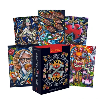 Bonefire Tarot Kortos 2-asis Leidimas