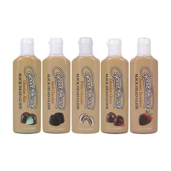 Doc Johnson GoodHead Chocolate Flavored Vanduo-Based Glide 5x29ml Set