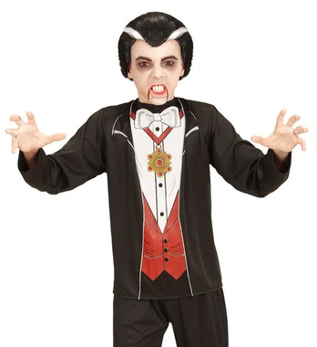 Karnavalinis kostiumas, Vampyras, Widmann, marškiniai