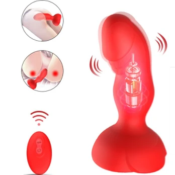 ARMONY - EXTREME A BLOOM ROSE VIBRATOR - ANAL PLUG REMOTE CONTROL RED