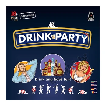 Stalo žaidimas „Drink Party 18+“