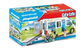 Konstruktorius Playmobil School Bus 71329, plastikas kaina