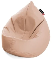 Sėdmaišis Drizzle Drop Pop fit, smėlio ruda, 120 l