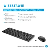 HP 230 Wireless Mouse and Keyboard Combo kaina