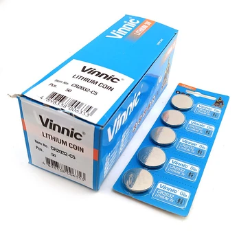 Vinnic CR2032 3V elementai, 50 vnt.