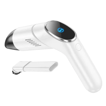 [Užsakomoji prekė] Aspirator Auto cu Filtru HEPA, 5300Pa, 2000mAh - Hoco Speed Portable (ZP6) - White