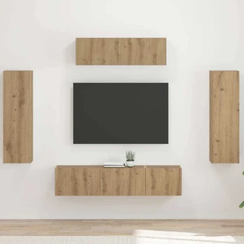 TV staliukas 3 pcs Amatininkų ąžuolas