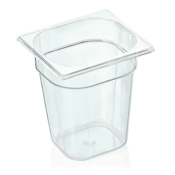 GN indas 1/6 (PC, 17,6 x 16,2 cm. + h20 cm., 2,8 l.)