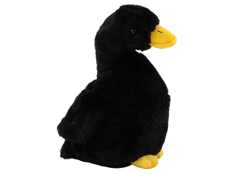 Pliušinis žaislas Žąsis, juoda, 30 cm