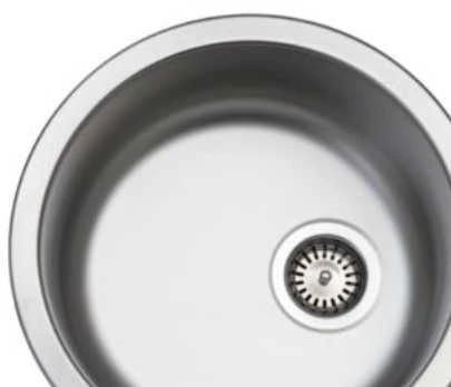 Juvel KC380 mat med strainer - køkkenvask. mat. Ø385x175. med strainer