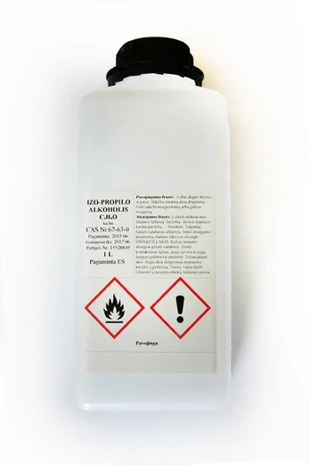 Izopropanolis (techninis spiritas 99.5%) 1L