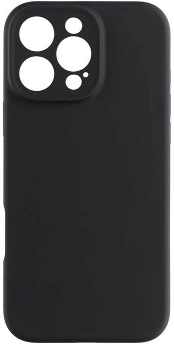 Case for iPhone 16 PRO MAX Forcell F-Protect Rubber Premium compatible with MagSafe juodas