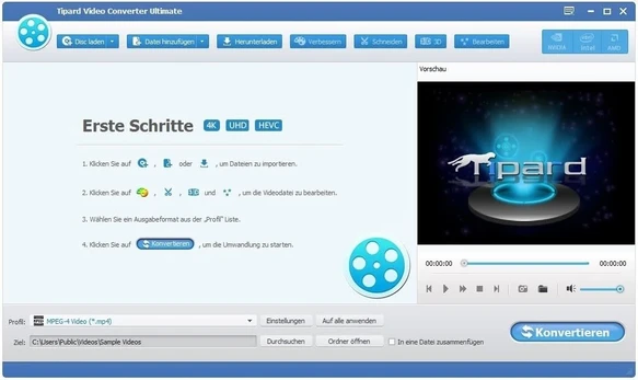 Vaizdo plokštė Videoconverter Ultimate