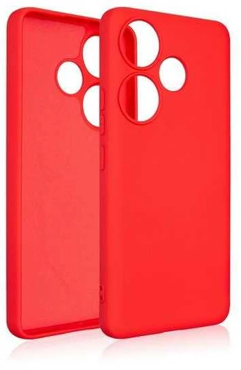 Beline Dėklas Silicone Xiaomi Poco F6 raudona/red