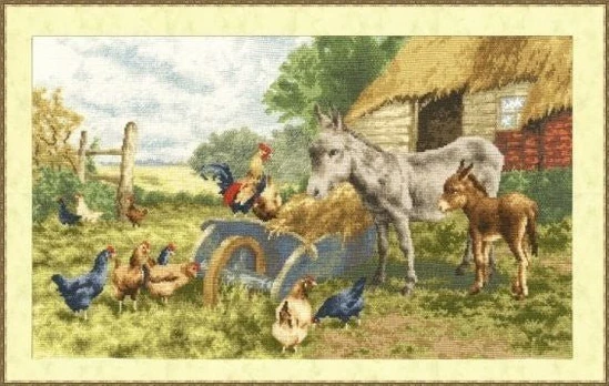 Siuvinėjimo rinkinys (45,4 x 26,9 cm.)