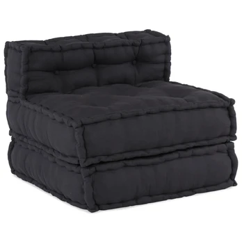 Modulinė sofa 4 pcs Antracito Audinys