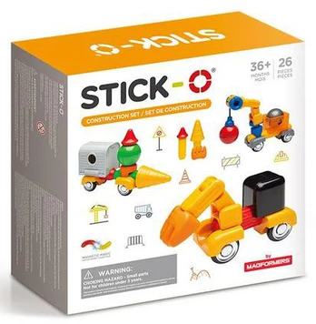 Magnetinis konstruktorius Magformers Stick-O rinkinys 26 elementai (005-902004)