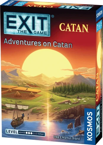 Stalo žaidimas Kosmos Exit: The Game Adventures on Catan, LV