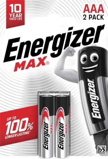 Energizer battery Alkaline Max AAA CP2 | 7638900438130