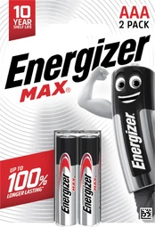 Energizer battery Alkaline Max AAA CP2 | 7638900438130 kaina