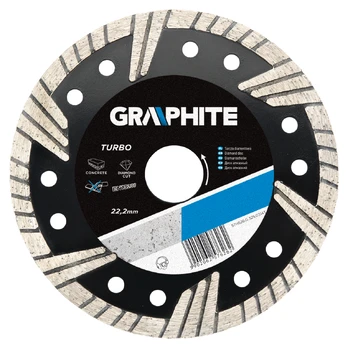 Graphite Grafitinis deimantinis diskas 115x22,2 mm turbo 57H625