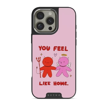Like Home - iPhone 16 Pro Case, Elite Dark (MagSafe) / Silver