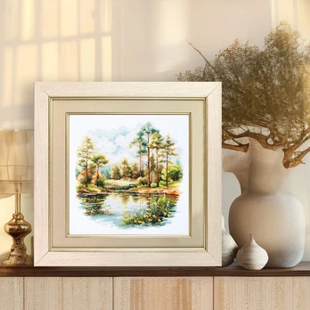 Siuvinėjimo rinkinys Magic Needle "Forest Lake" 70-39
