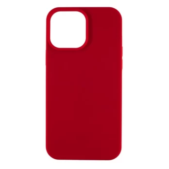 Evelatus iPhone 13 Pro Max Premium Soft Touch silikoninis dėklas Apple Kinijos raudonas