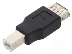 Adapter | USB 2.0 | USB A socket,USB B plug kaina