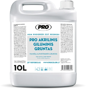 Giluminis gruntas PRO, 10L