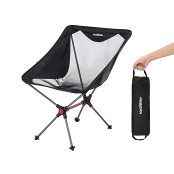 Turistinė kėdė Naturehike moon Q-9E, juoda