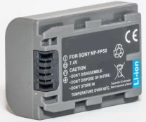 Sony, baterija NP-FP50 kaina