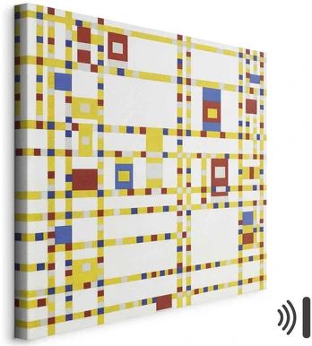 Artgeist Paveikslas - Piet Mondrian – Broadway Boogie Woogie