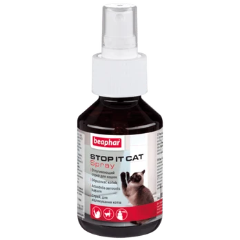 Gyvūnų atbaidymo priemonė Beaphar Stop-it-Cat 147, 100 ml
