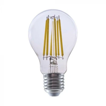 4W LED filamentinė lemputė, E27, A60, 3000K