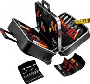 Knipex įrankių dėklas BigTwinMove Electro 65 vnt. Knipex kaina
