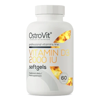 OSTROVIT Vitamin D3 2000 IU - 60 kaps.