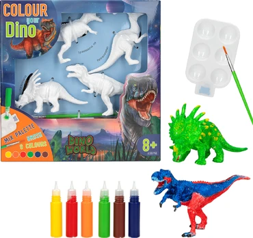 Dino World - DIY Colour Your Dino (0012672)