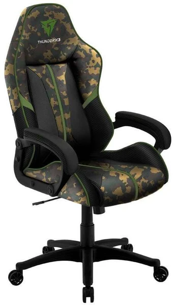 Žaidimų kėdė Thunder X3 BC1 Boss, juoda/žalia